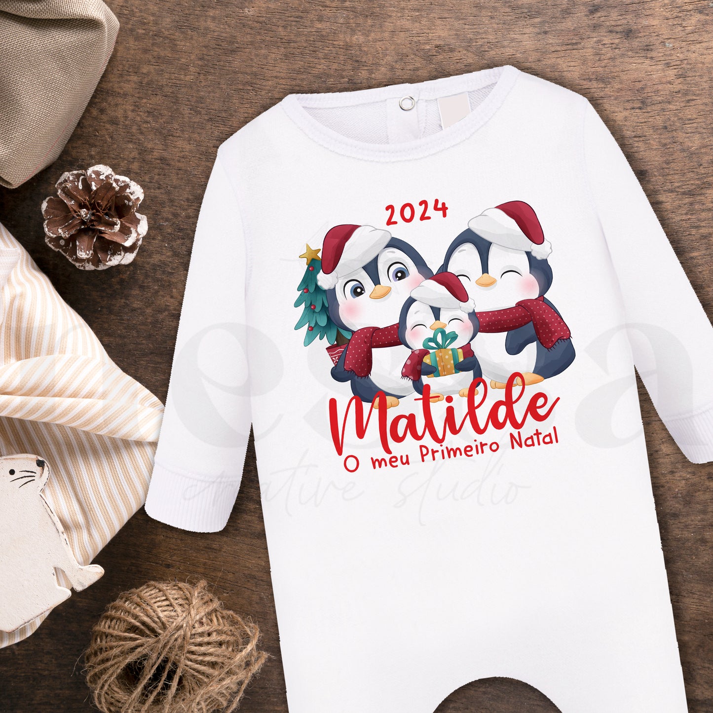 Macacão PINGUINS